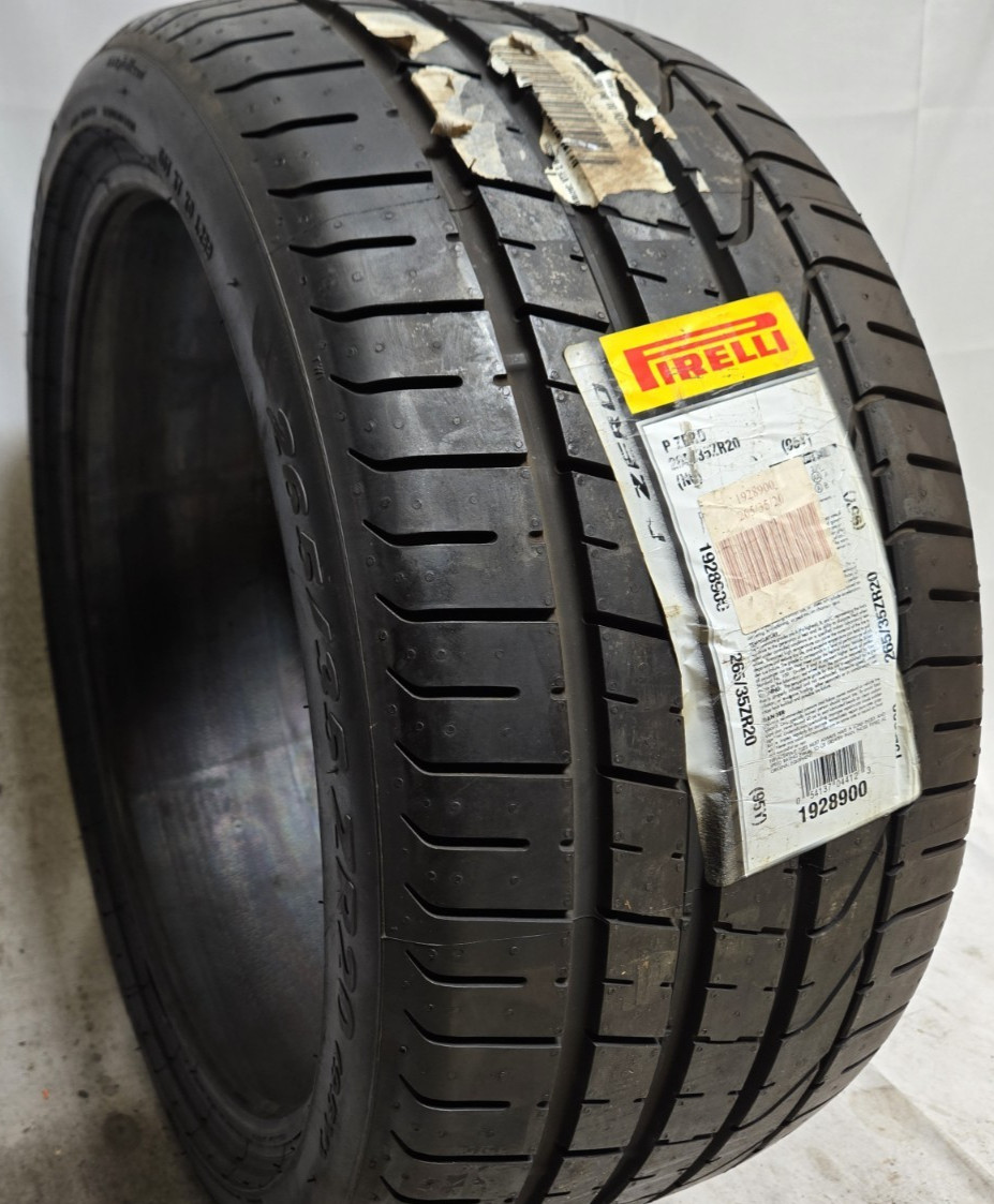 1 – NEW 265/35ZR20 SL (95Y) Pirelli P Zero (N0) Porsche OEM – 7161