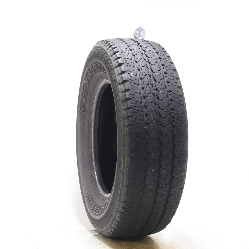 Set of (4) Used LT 275/70R18 Firestone Transforce AT2 – 7-8.5/32 (1AAKM)