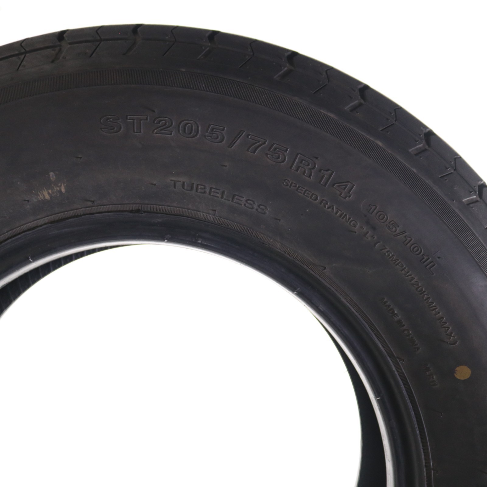 Set of 2 Used ST 205/75R14 Westlake Super ST – 105/101L – 7.5-8/32 No Repairs