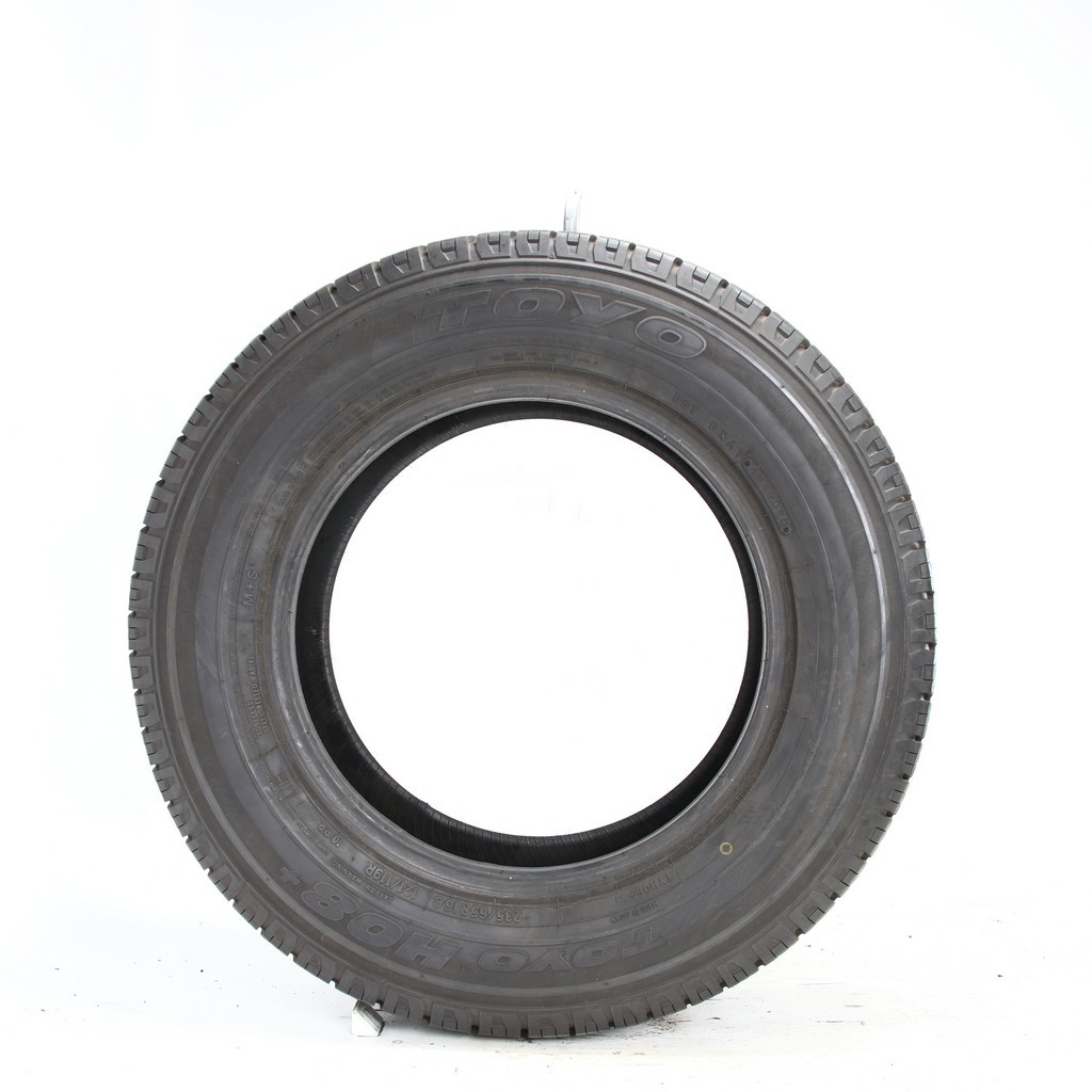 Set of (4) Used 235/65R16C Toyo H08 Plus 121/119R – 9.5-11/32