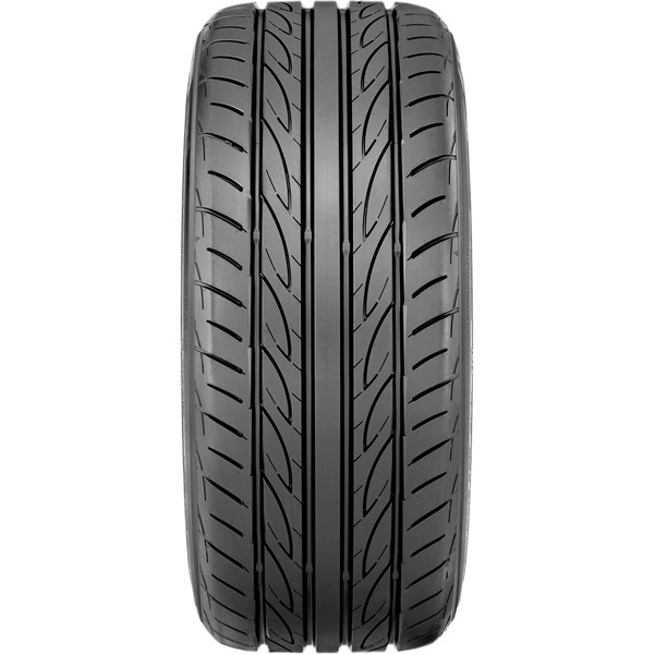 (QTY 2) 235/40R17 Yokohama Advan Fleva V701 90W SL Black Wall Tires