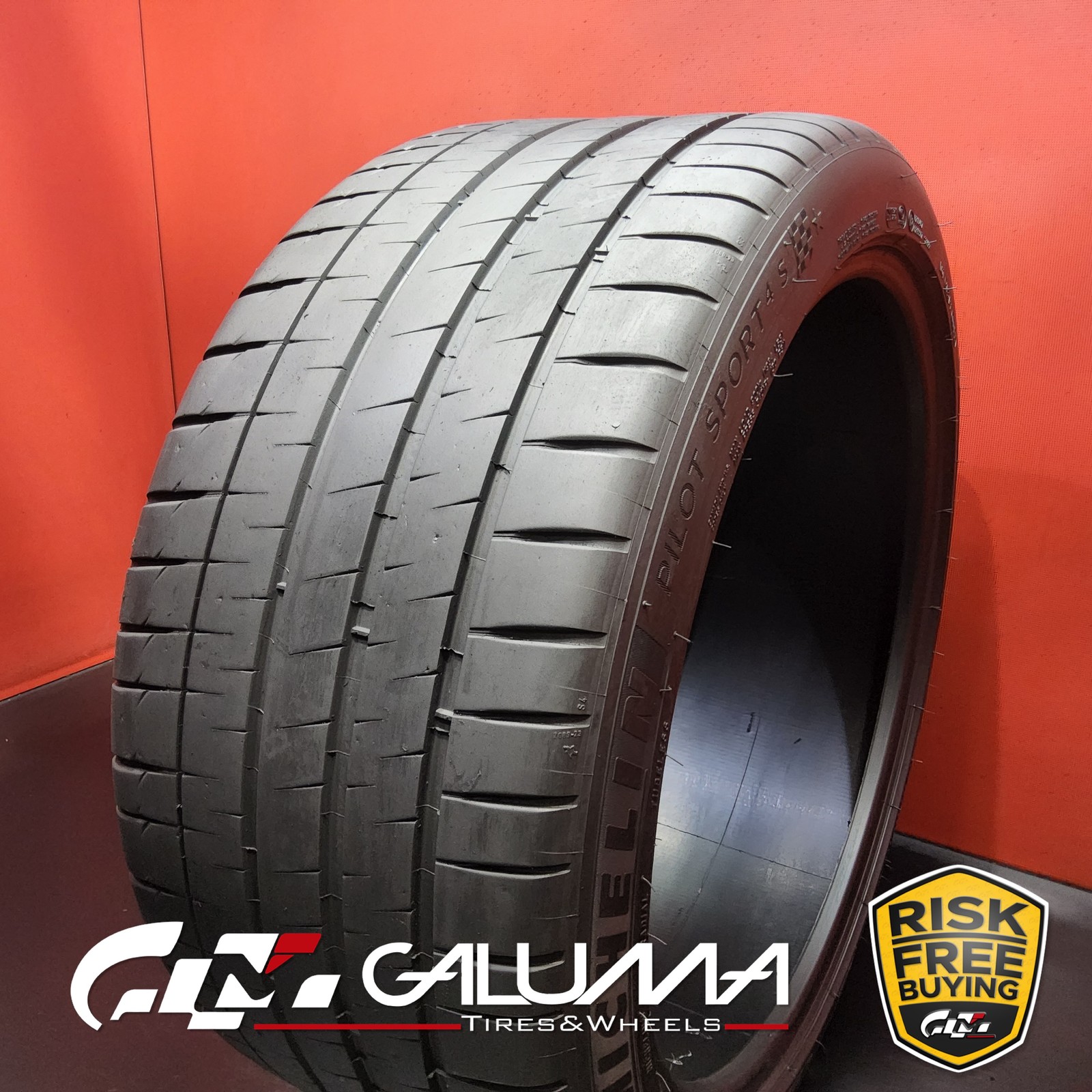 1 Tire LikeNEW Michelin Pilot Sport 4S ★ XL 285/35ZR20 2853520 No Repairs #96074