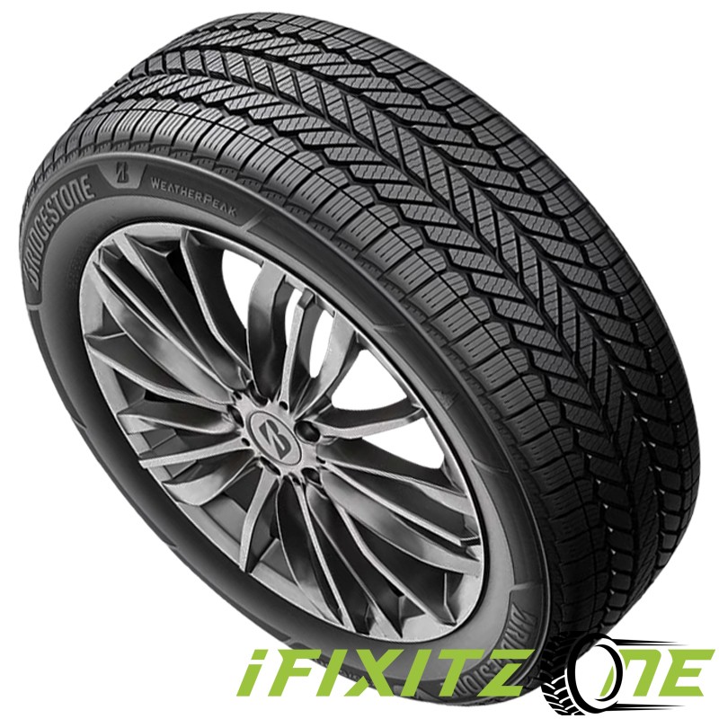 1 Bridgestone WeatherPeak 235/70R16 106H All Weather 700AA UTQG 70000 Mileage